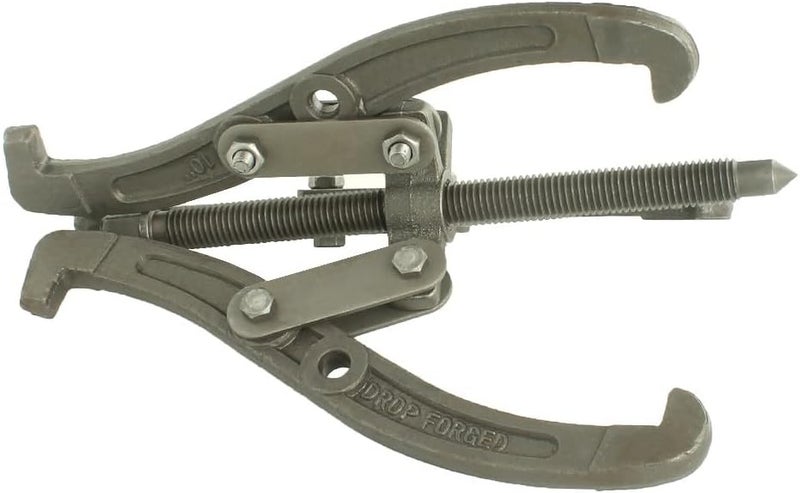 MANNIFEN 10" Gear Puller,3 Jaw Puller for Pulley Gear Bearing Flywheel Removal,2 Jaw / 3 Jaw Puller with Reversible Jaws, Bearing Puller Suitable for Automotive Repair and Industrial Maintenance (10in) - Image 1